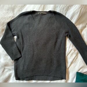 Athleta navy V-Neck Sweater